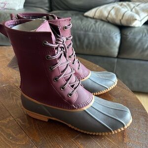 New with tags Lands end women's boots